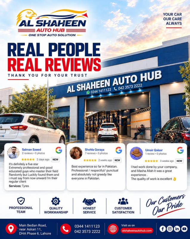 Al Shaheen Auto Hub Workshop